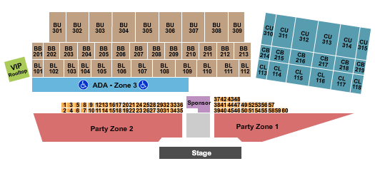 Cheyenne Frontier Days Frontier Days Concerts Seating Chart